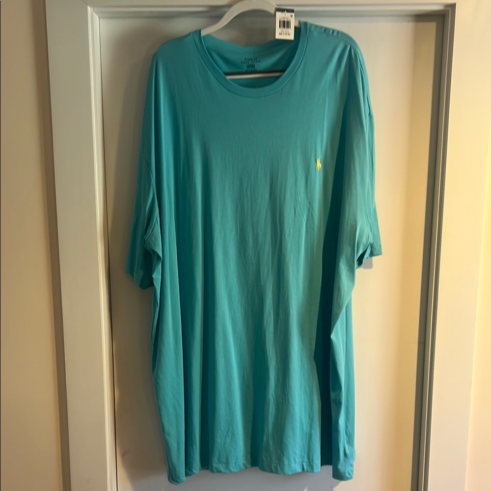 Polo by Ralph Lauren Men's Blue T-Shirt